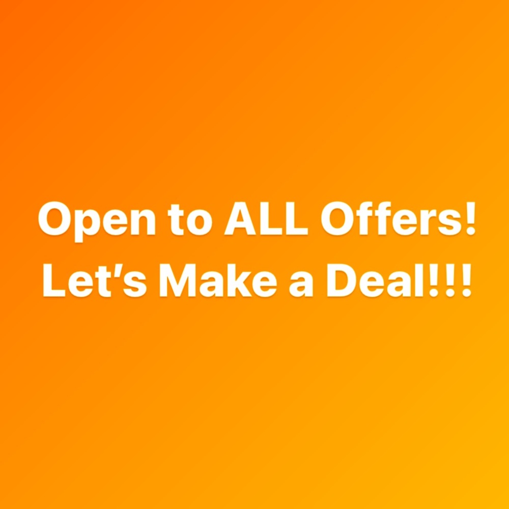 Open to All offers!